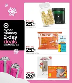 Ad Preview of Target Cyber Monday from 11/30/2025 | Page: 14