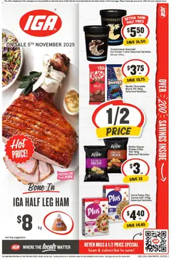 Preview of catalogue Catalogue WA from shop IGA valid 05/11/2025