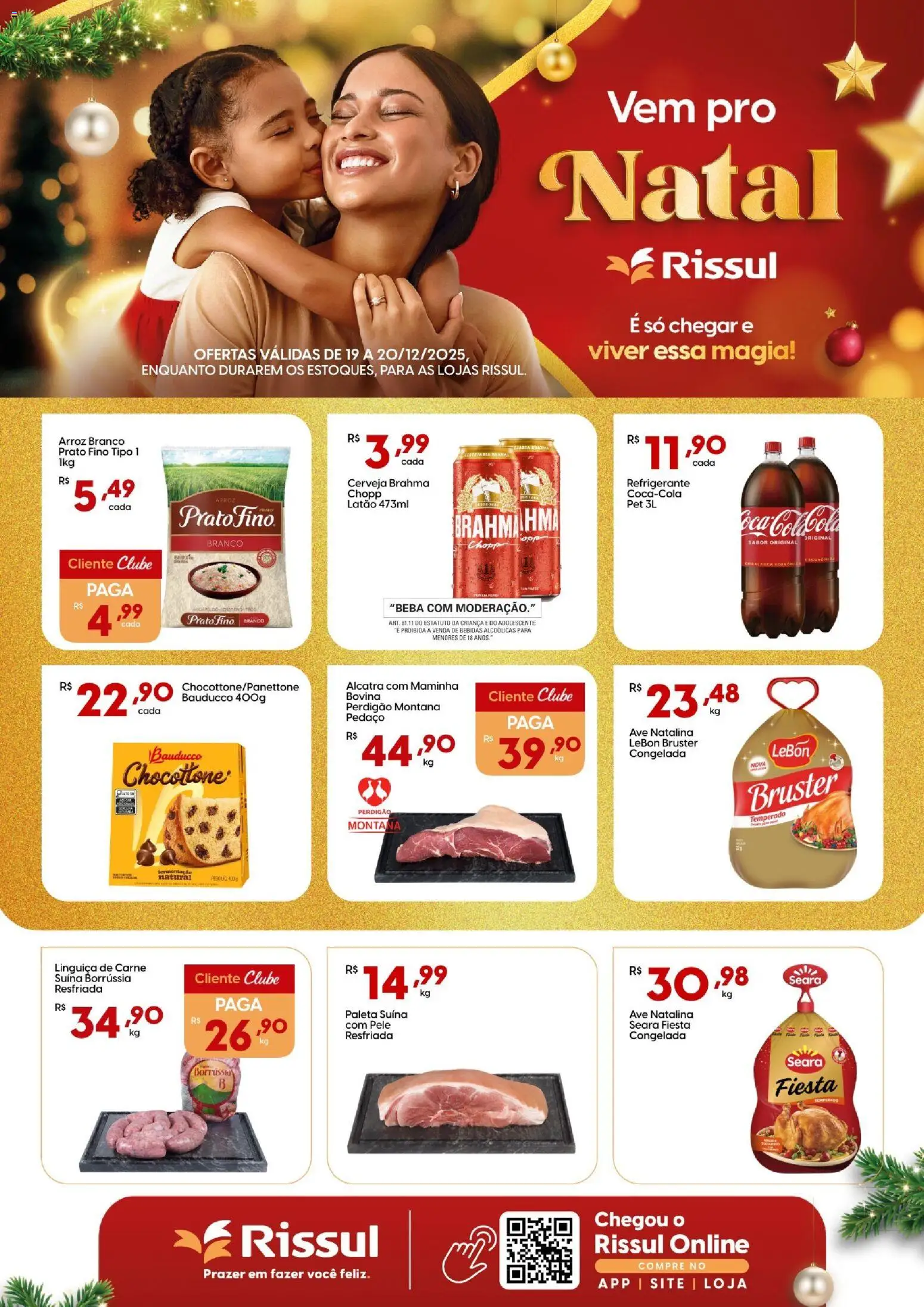 Pré-Visualização do folheto "Ofertas do Fíndi" da loja Rissul válido a partir de 19/12/2025