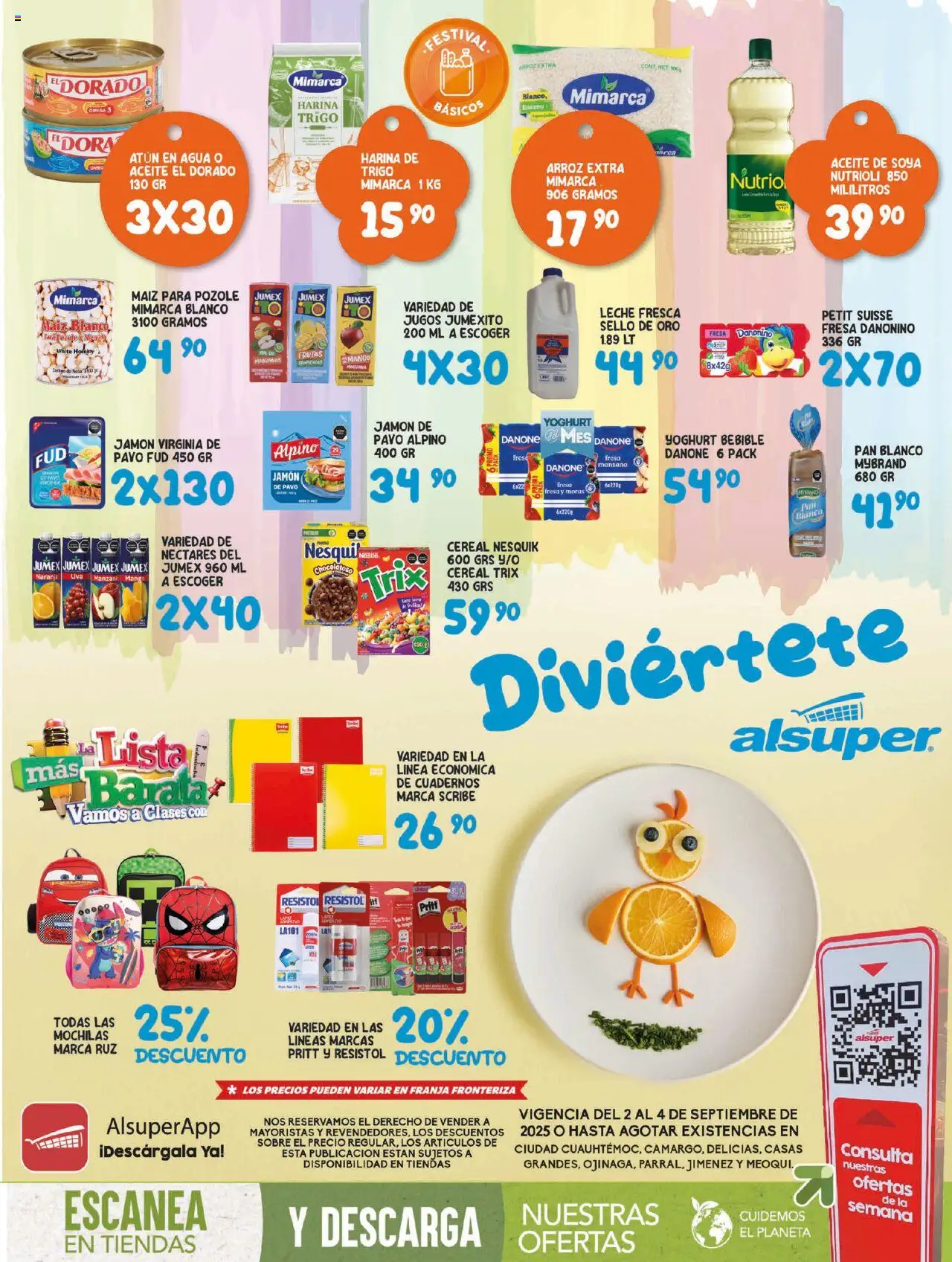 Folleto Alsuper y sus promociones válidas desde el 02/09/2025 - Número de página 1