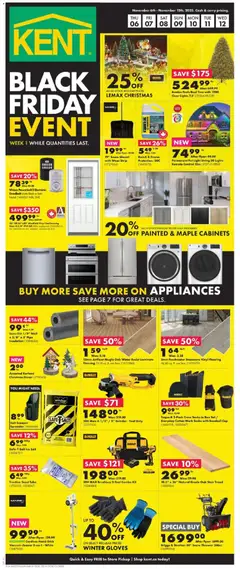 Preview of leaflet Weekly Flyer - PE from shop Kent is valid from Nov 06, 2025