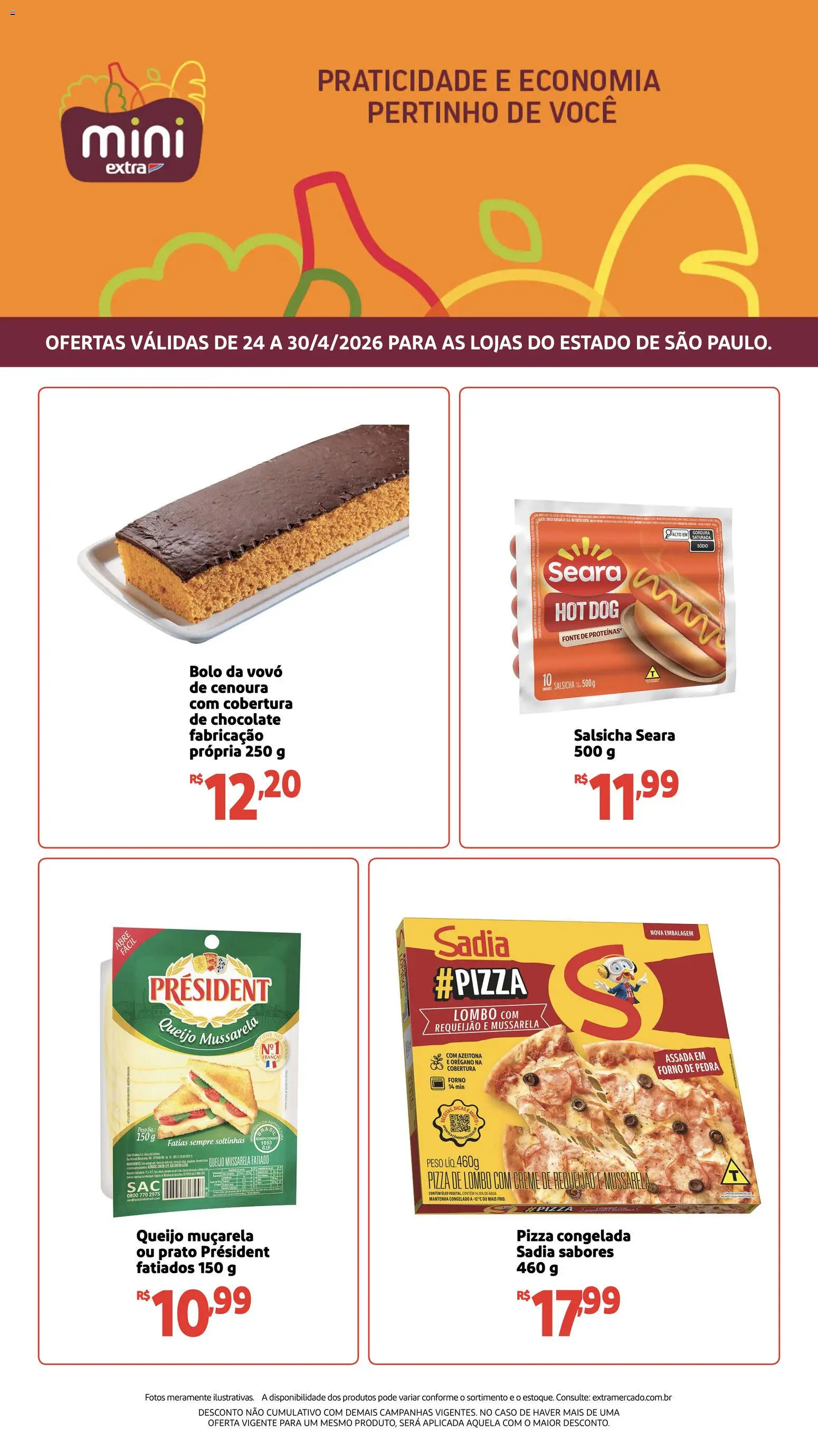 Pré-Visualização do folheto "Mini Extra - Ofertas da semana" da loja Mini Extra válido a partir de 24/04/2026