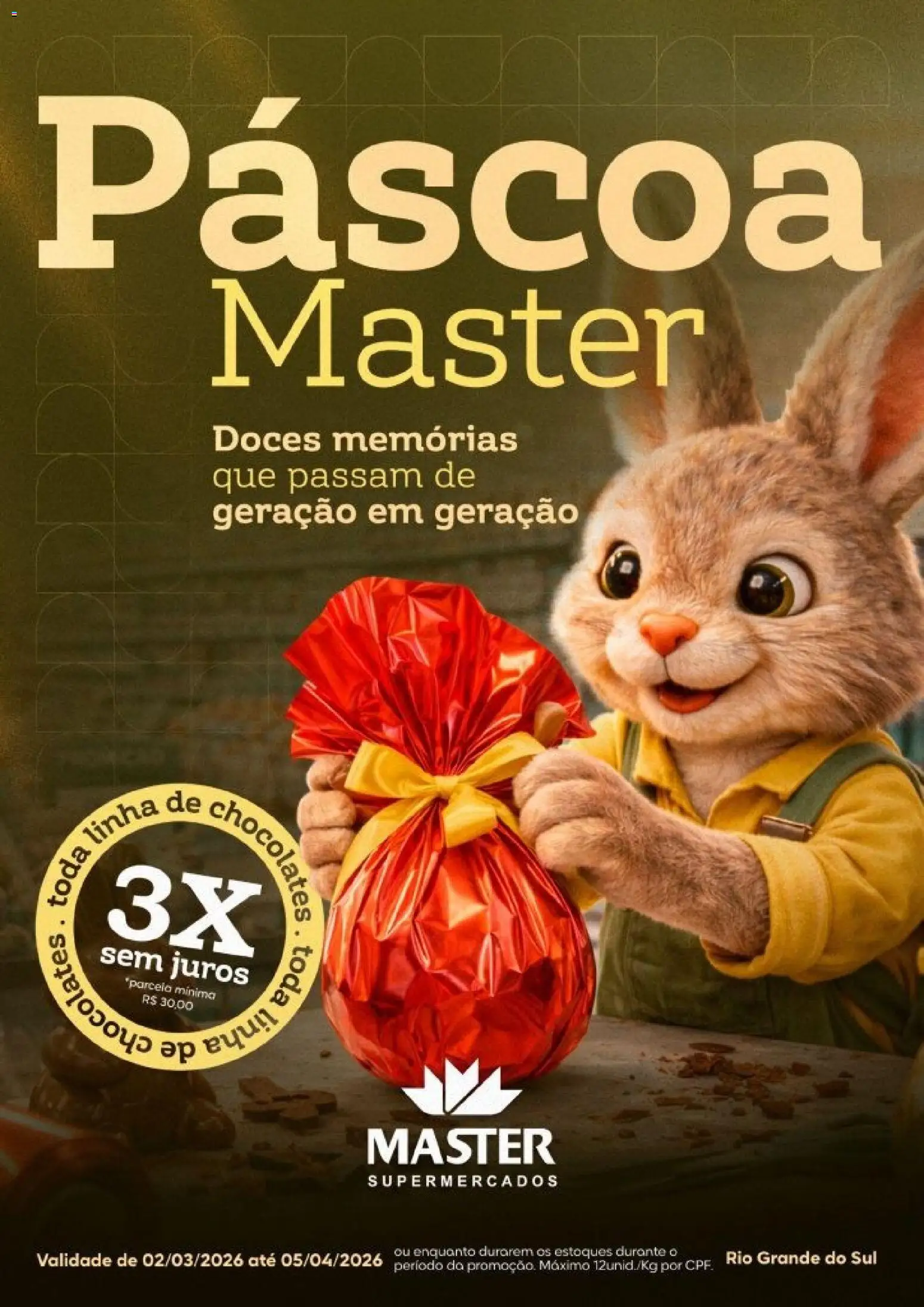Pré-Visualização do folheto "Master ofertas Especiais" da loja Master válido a partir de 02/03/2026 - Doces