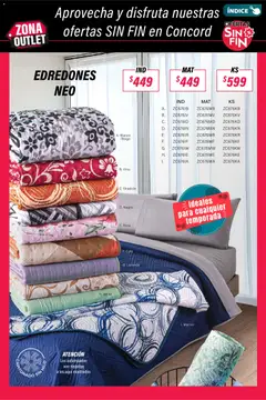 Vista previa las ofertas de la tienda Colchas Concord - Buen Fin desde el 01/11/2025 | Página: 266