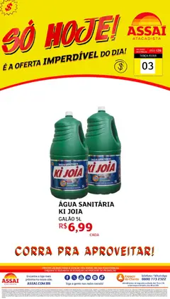 Pré-Visualização do folheto "Encarte - DF" da loja Assaí Atacadista válido a partir de 03/02/2026