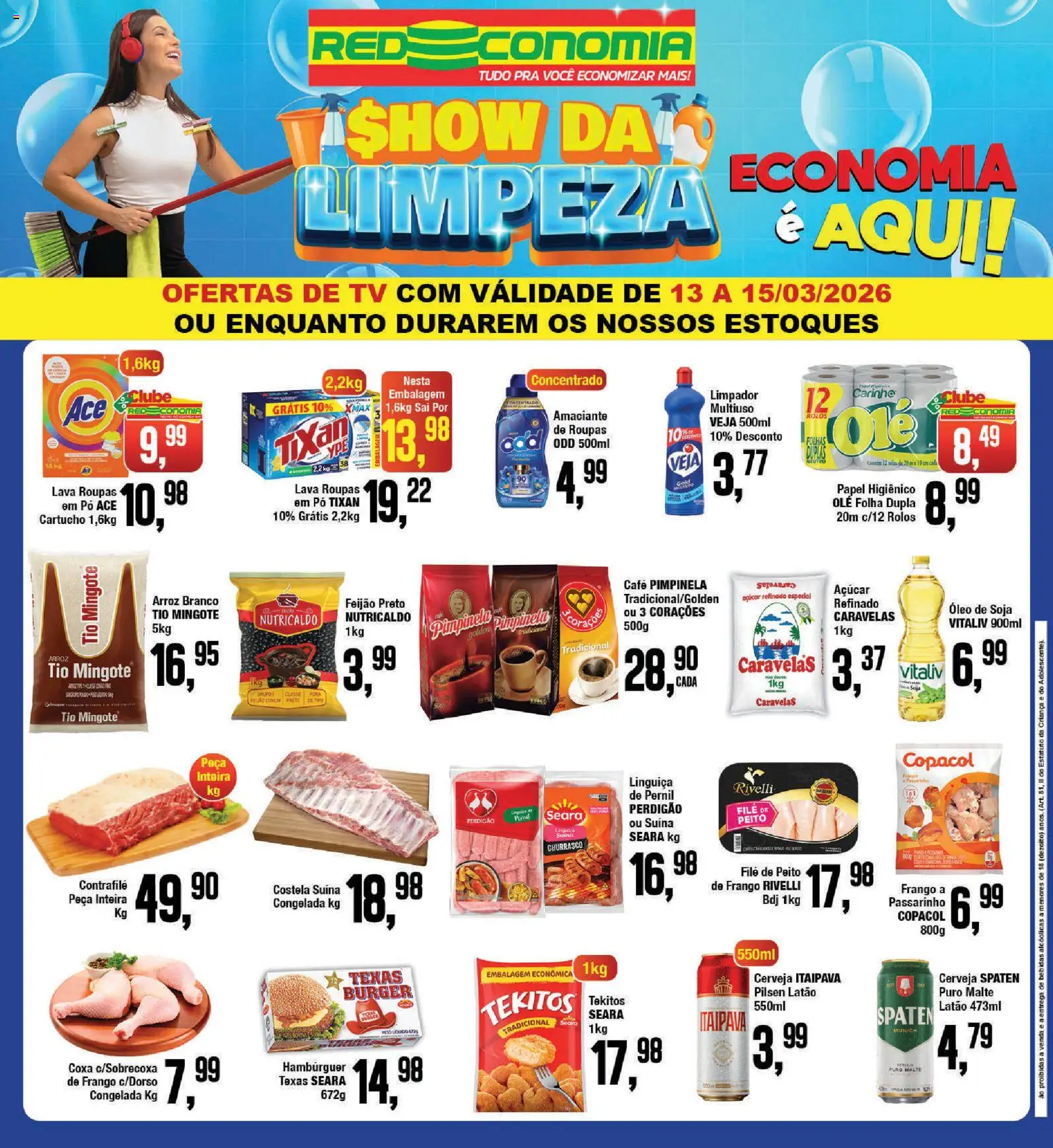 Pré-Visualização do folheto "RedEconomia ofertas" da loja RedEconomia válido a partir de 13/03/2026