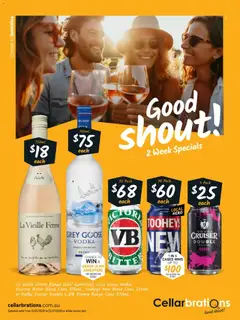 Preview of catalogue Catalogue from shop Cellarbrations valid 12/01/2026