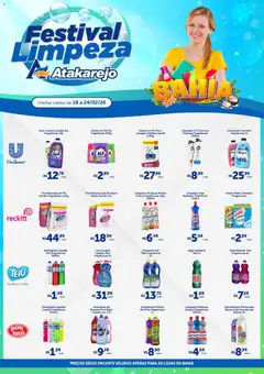 Pré-Visualização do folheto "Encarte Festival Limpeza " da loja Atakarejo válido a partir de 18/02/2026