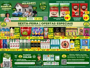 Pré-Visualização do folheto "Ofertas Especiais" da loja Supermercado Padrão válido a partir de 13/02/2026
