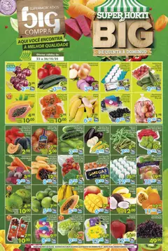 Pré-Visualização do folheto "Ofertas Super horti" da loja Big Compra válido a partir de 23/10/2025