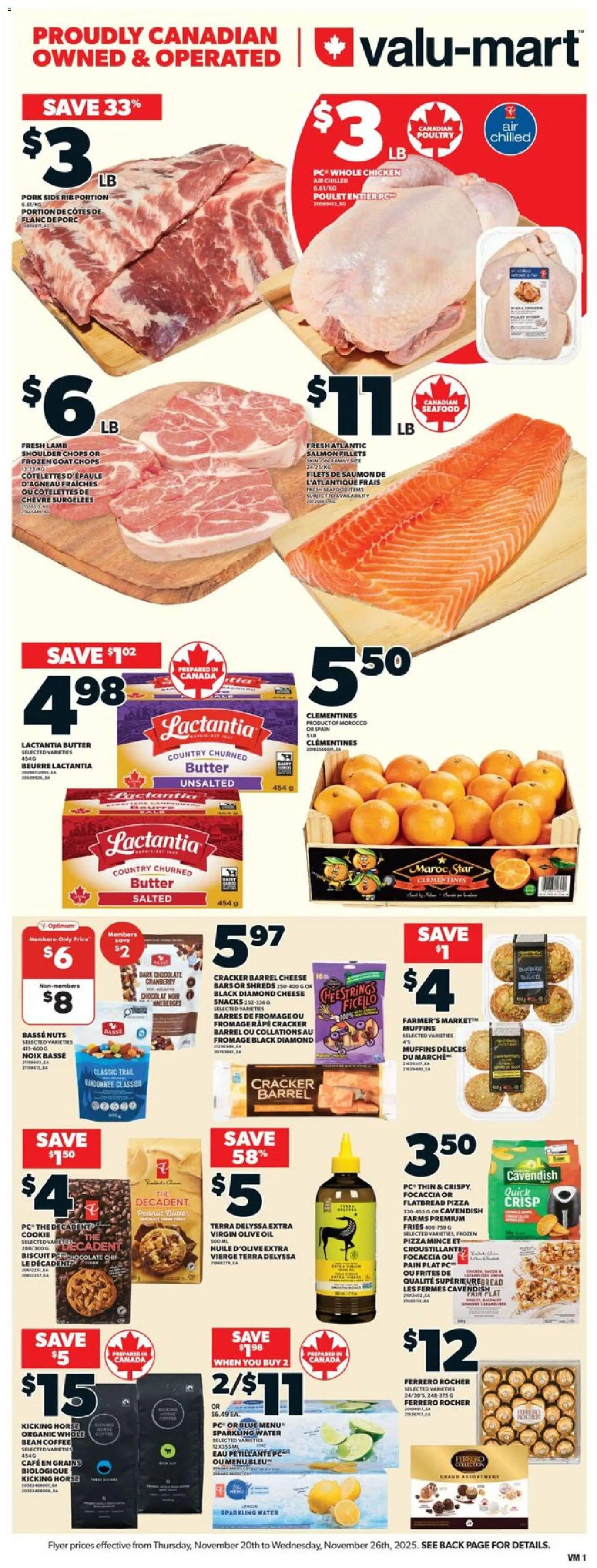 Preview of leaflet Black Friday Flyer from shop Valu Mart is valid from Nov 20, 2025