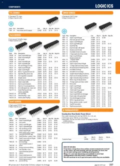 Preview of catalogue Engineering & Scientific Catalogue 2025/2026 from shop Jaycar valid 09/07/2025 | Page: 237