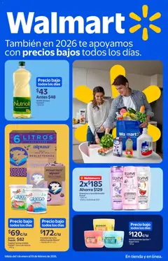 Vista previa las ofertas de la tienda Walmart - Folleto desde el 01/01/2026 