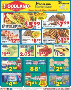 Ad Preview of Foodland Weekly Ad - Supermarkets from 09/24/2025