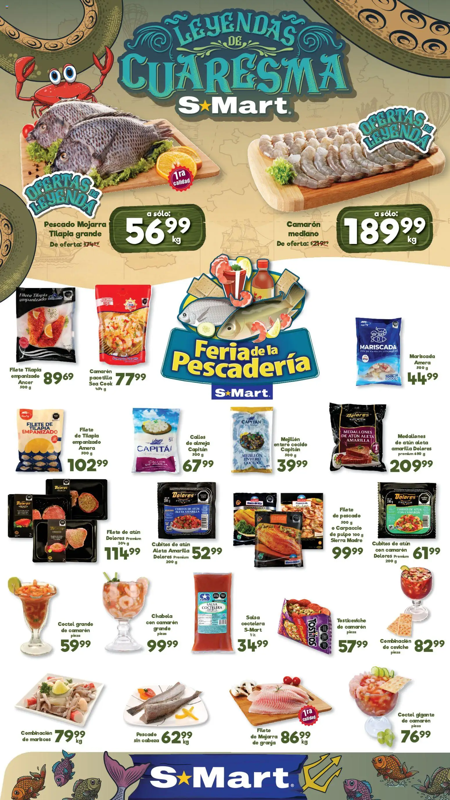 Vista previa las ofertas de la tienda S-Mart - S-Mart folleto Ofertas de feria Chihuahua desde el 13/03/2026 