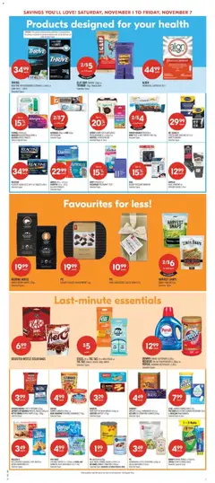 Preview of leaflet Weekly flyer / circulaire from shop Shoppers is valid from Nov 01, 2025 | Page: 20