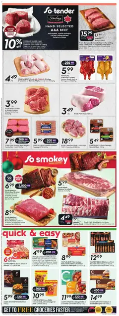 Preview of leaflet Weekly flyer / circulaire from shop Sobeys is valid from Nov 20, 2025 | Page: 6