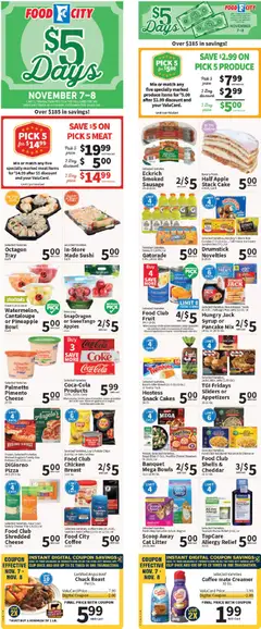 Ad Preview of Food City Weekly Ad from 11/05/2025 | Page: 1