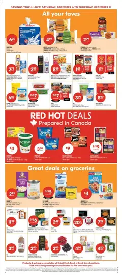 Preview of leaflet Weekly flyer / circulaire from shop Shoppers is valid from Dec 06, 2025 | Page: 6