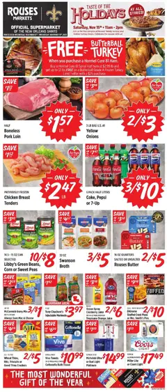 Ad Preview of Rouses Weekly Ad - MS from 11/12/2025