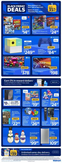 Preview of leaflet Weekly Flyer from shop Walmart is valid from Nov 20, 2025 | Page: 15