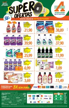 Pré-Visualização do folheto "Ofertas - GO" da loja Atacadão válido a partir de 04/11/2025