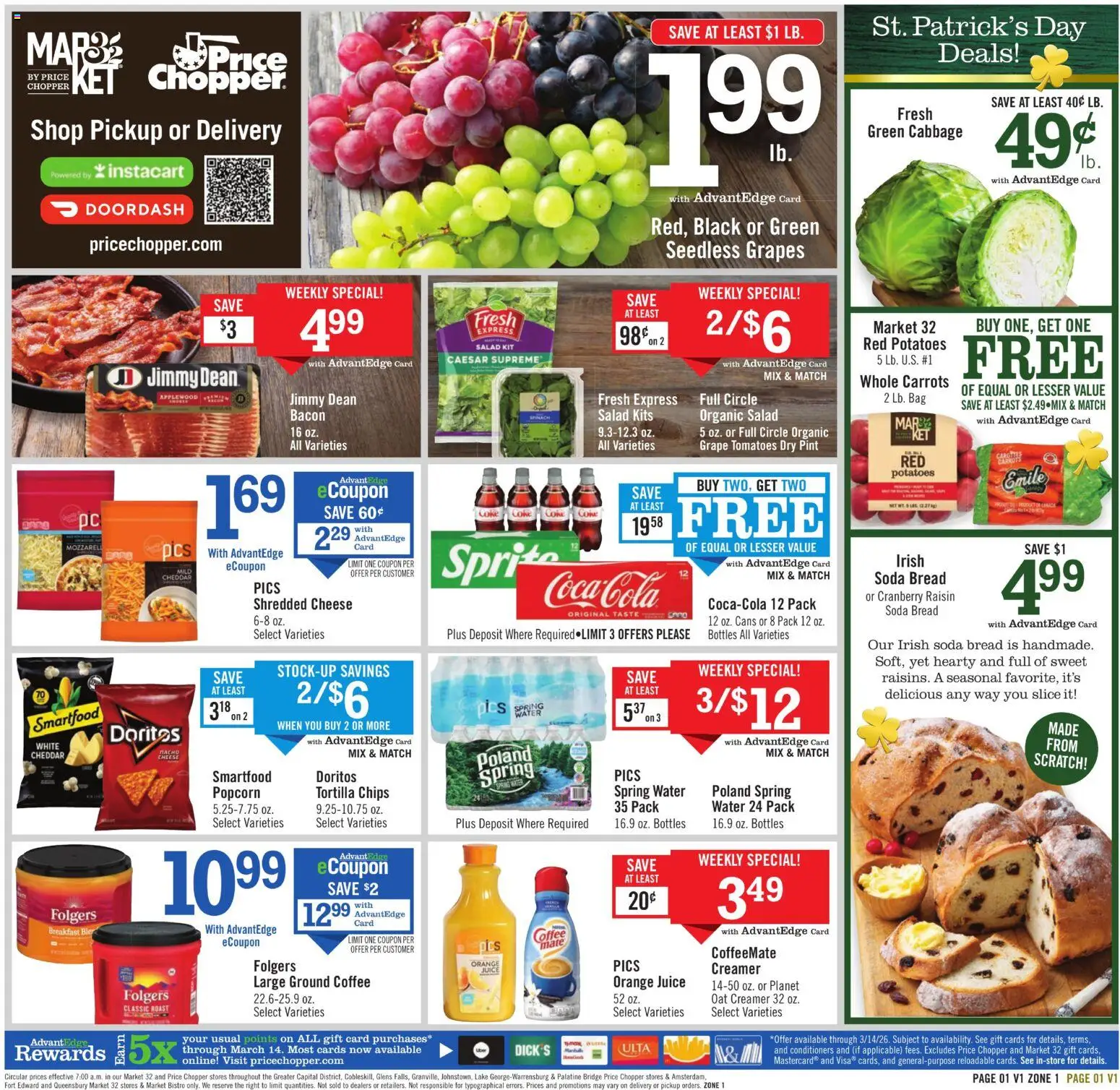 Ad Preview of Price Chopper Price Chopper Weekly Ad from 03/08/2026