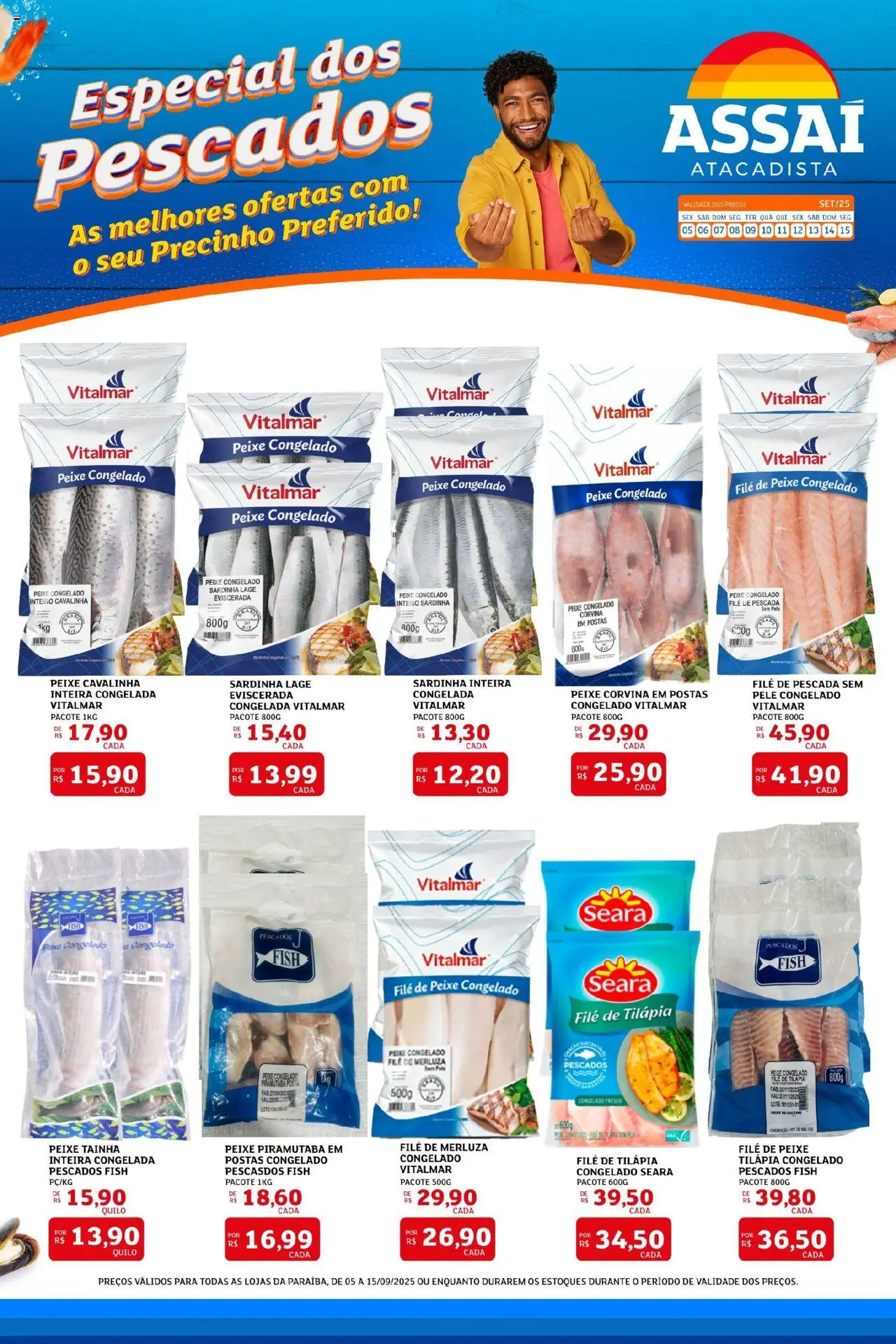 Assaí Atacadista folheto "Encarte - PB" válido a partir de 05/09/2025 - número de página 1