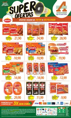 Pré-Visualização do folheto "Ofertas - BA" da loja Atacadão válido a partir de 29/09/2025