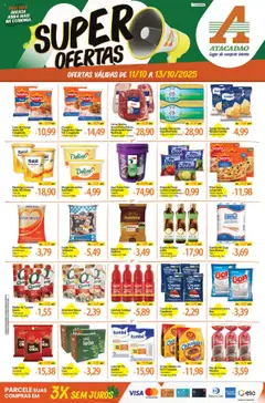 Pré-Visualização do folheto "Ofertas - PE" da loja Atacadão válido a partir de 11/10/2025