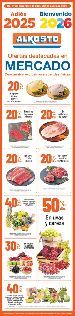  Vista previa del prospecto Catálogo Alkosto del almacen Alkosto válida del 27/12/2025 al 02/01/2026