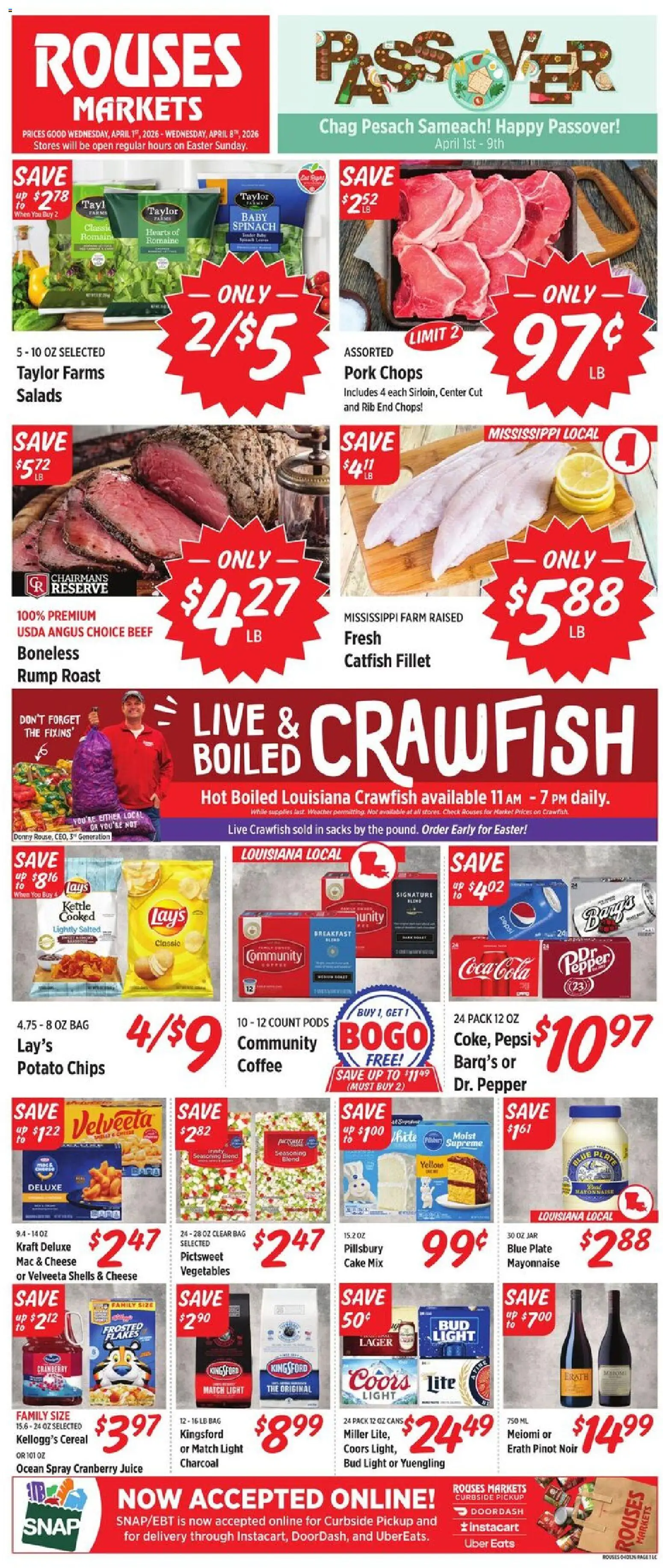 Ad Preview of Rouses Rouses Weekly Ad from 04/01/2026