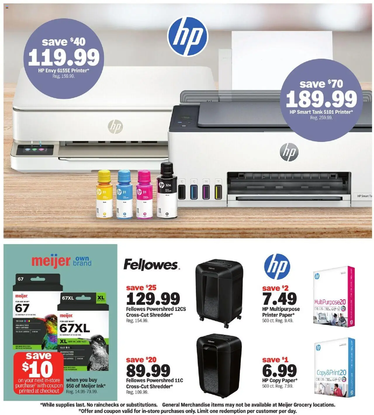 MEIJER AD from 08/24/2025 - Early fall finds at great prices - PREVIEW - Page number 6