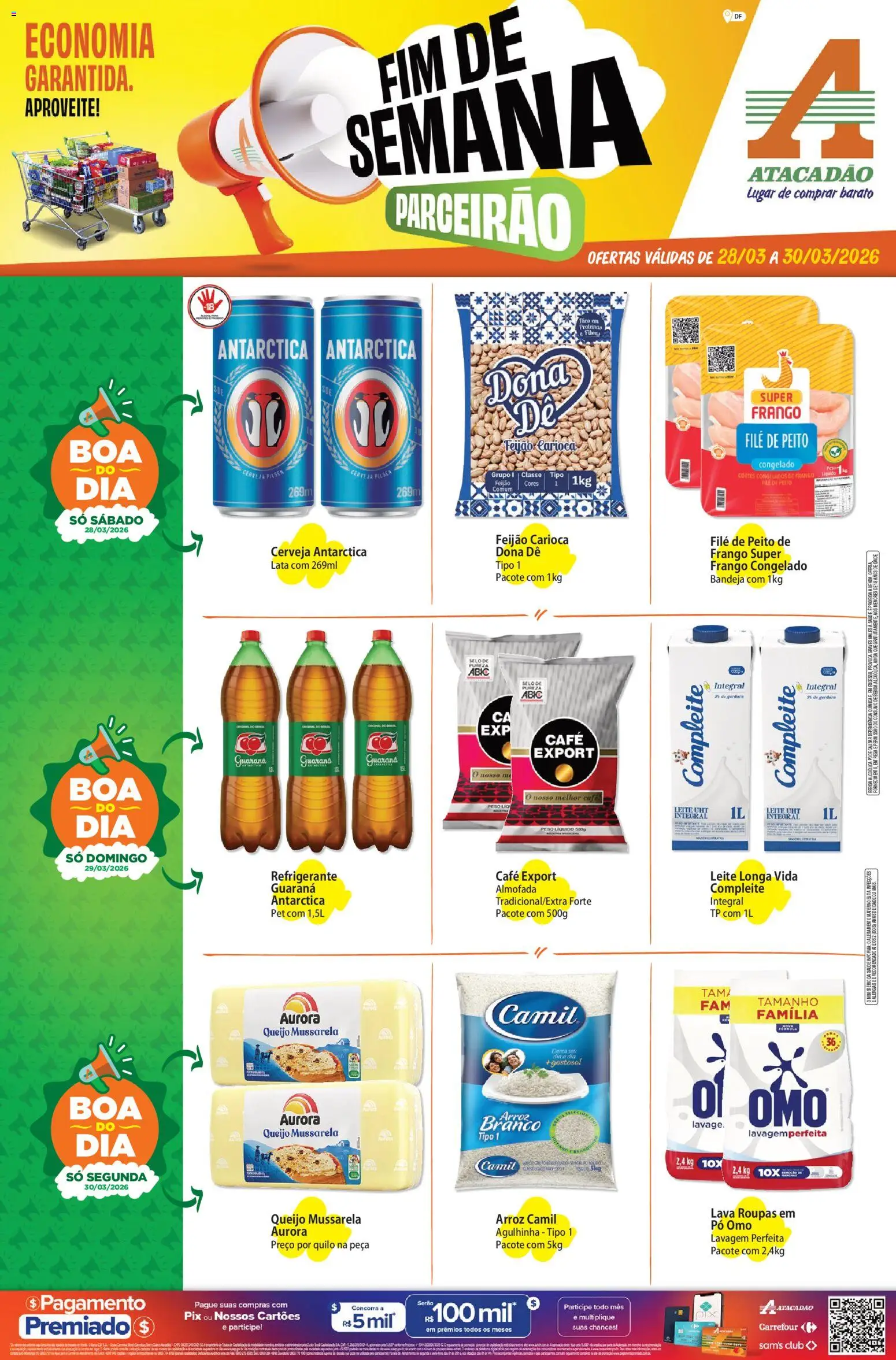 Pré-Visualização do folheto "Atacadão ofertas - DF" da loja Atacadão válido a partir de 28/03/2026