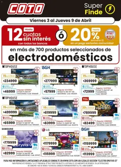 Vista previa del folleto de la tienda Coto válido desde el 03/04/2026 