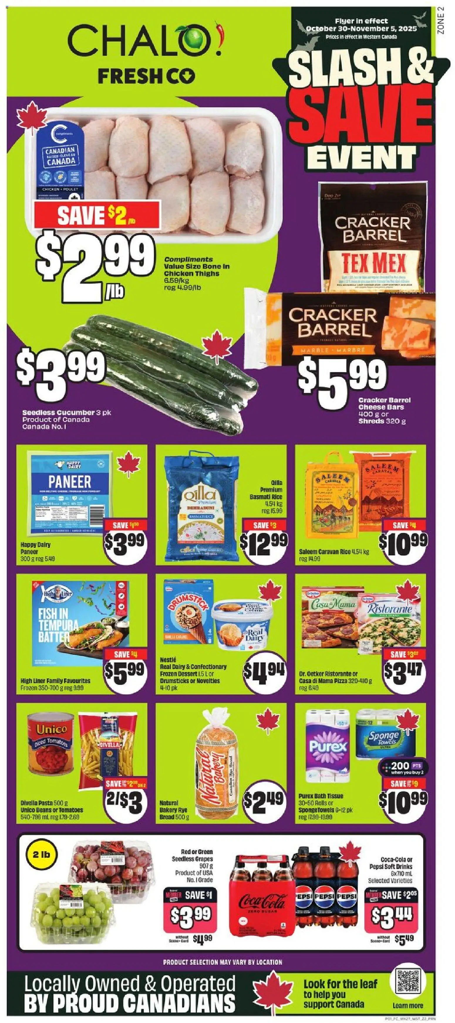 Preview of leaflet Weekly Flyer - AB from shop FreshCo is valid from Oct 30, 2025