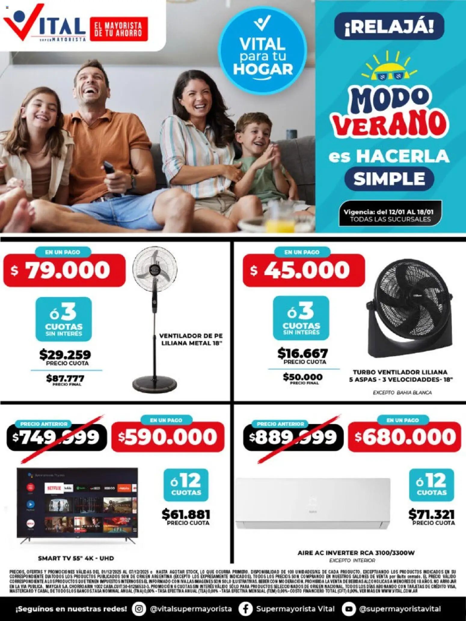 Vista previa del folleto de la tienda Vital válido desde el 12/01/2026 