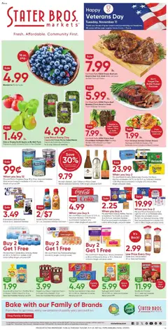 Ad Preview of Stater Bros Weekly Ad from 11/05/2025 | Page: 1