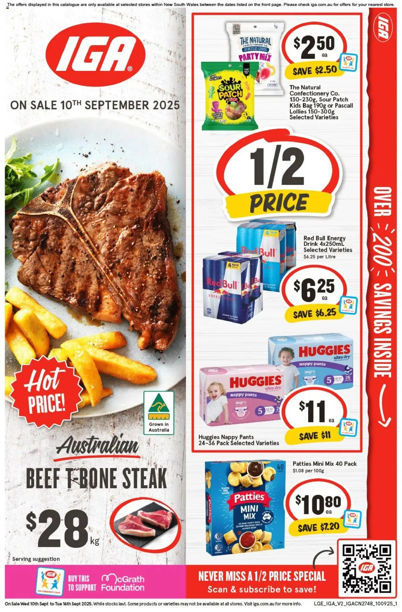 IGA catalogue valid from 10/09/2025 - page 1