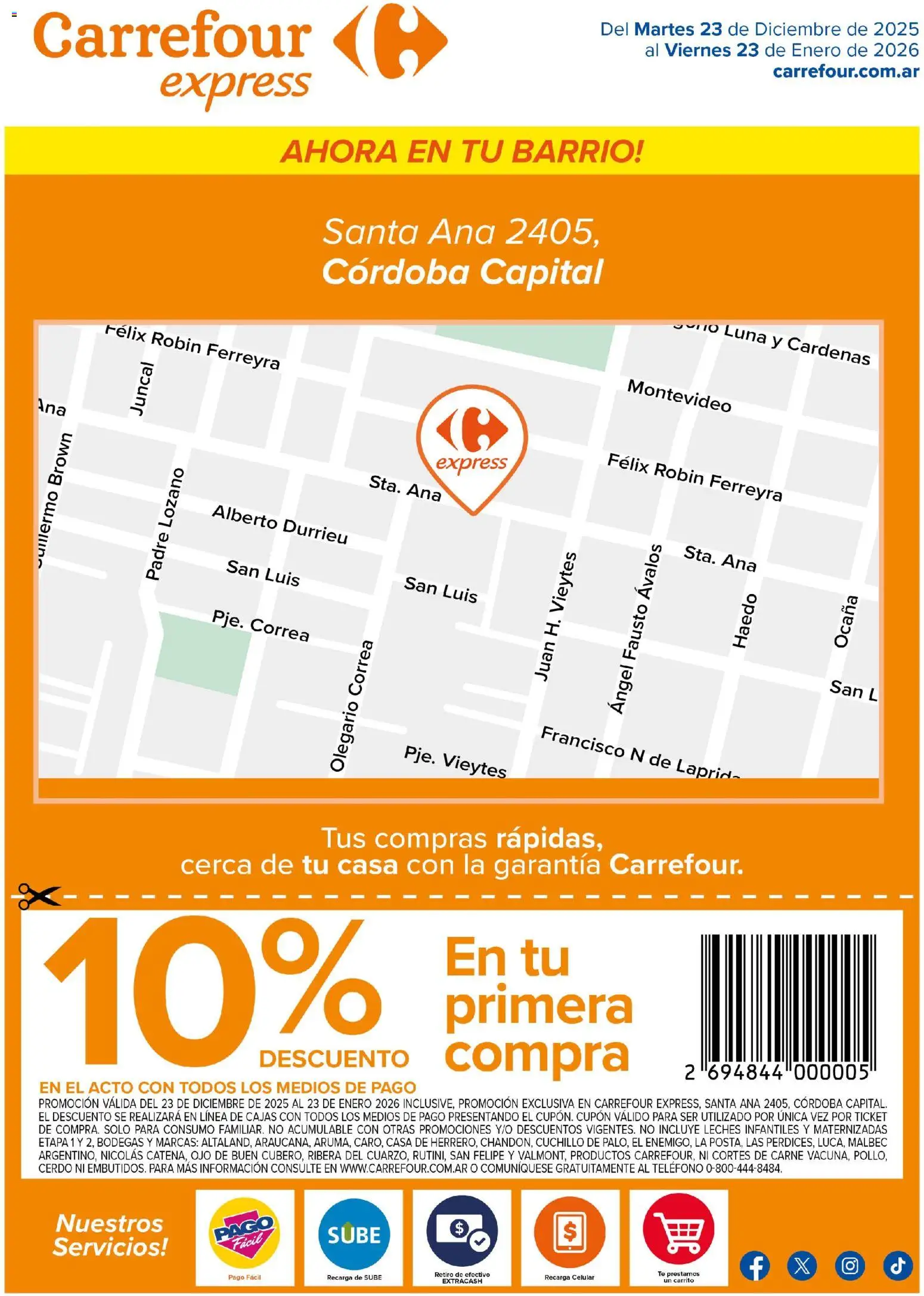 Vista previa del folleto de la tienda Carrefour válido desde el 23/12/2025 