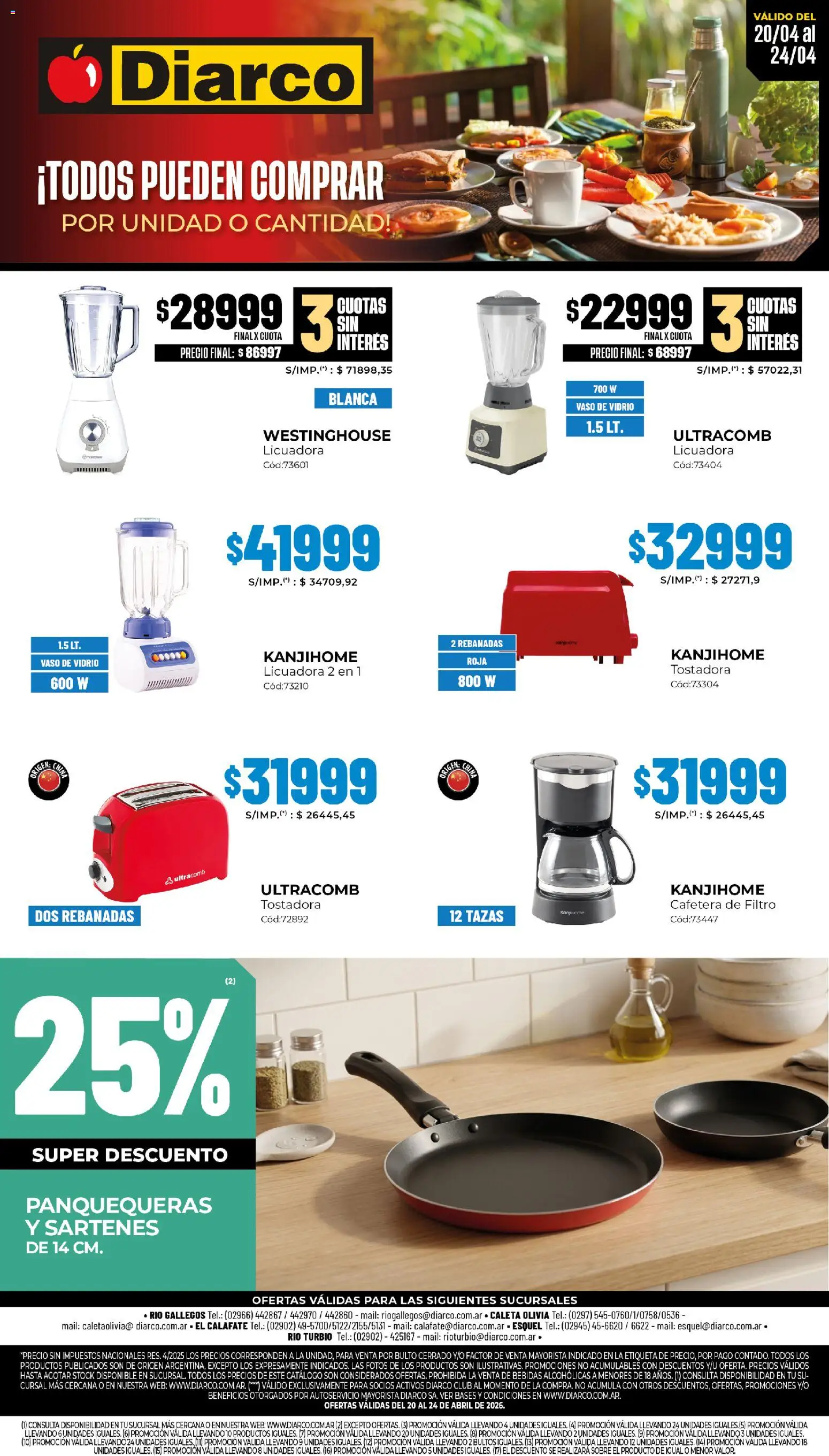 Vista previa del folleto de la tienda Diarco válido desde el 20/04/2026 