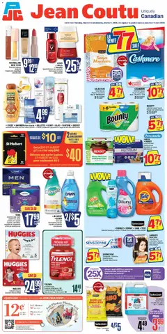 Preview of leaflet Jean Coutu weekly flyer from shop Jean Coutu is valid from Mar 05, 2026