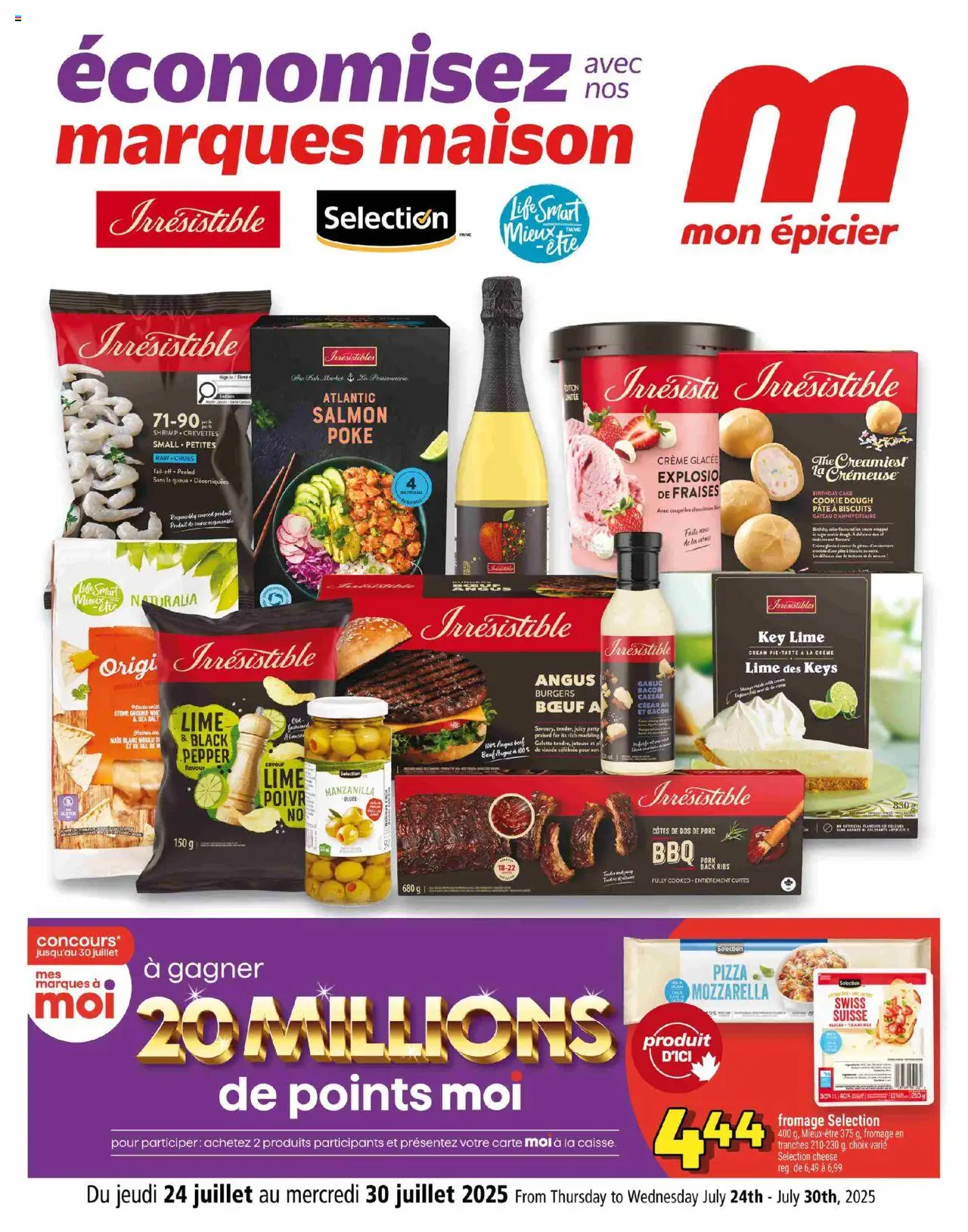 Le catalogue Private Labels Booklet est valide à partir du Jul 24, 2025 numéro de la page 1
