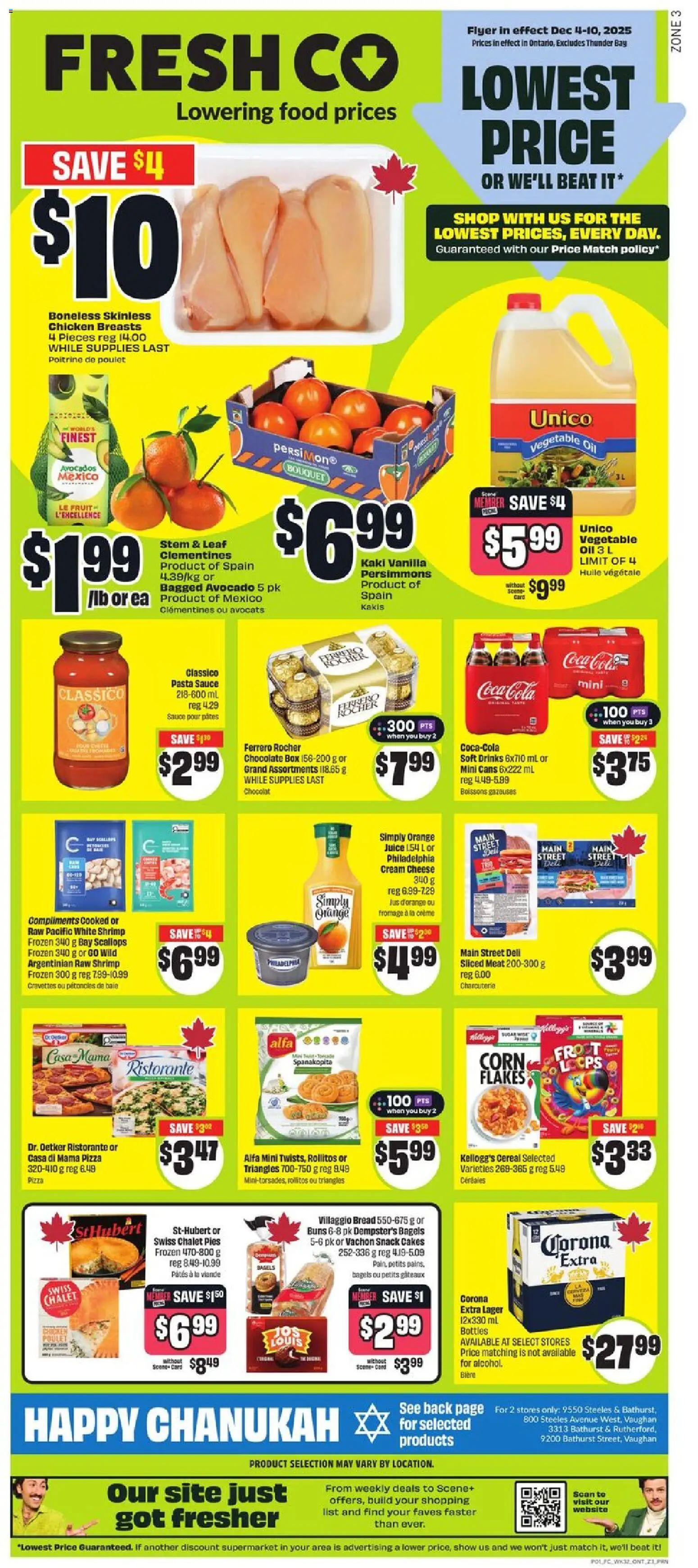 Preview of leaflet Weekly flyer / circulaire from shop FreshCo is valid from Dec 04, 2025