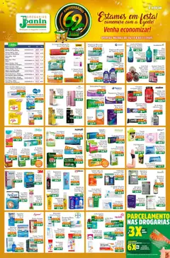 Pré-Visualização do folheto "Ofertas Drogaria" da loja Supermercados Joanin válido a partir de 16/10/2025