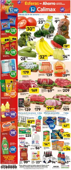 Vista previa las ofertas de la tienda Calimax - Calimax folleto desde el 27/02/2026 