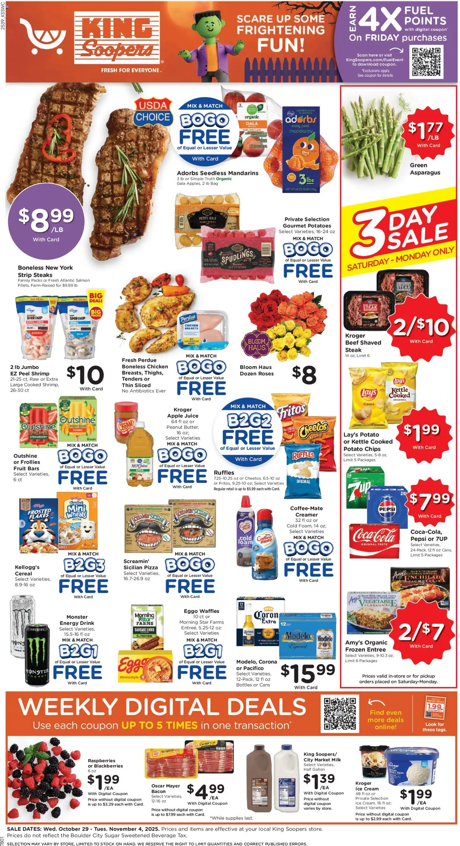 Ad Preview of King Soopers Weekly Ad from 10/29/2025