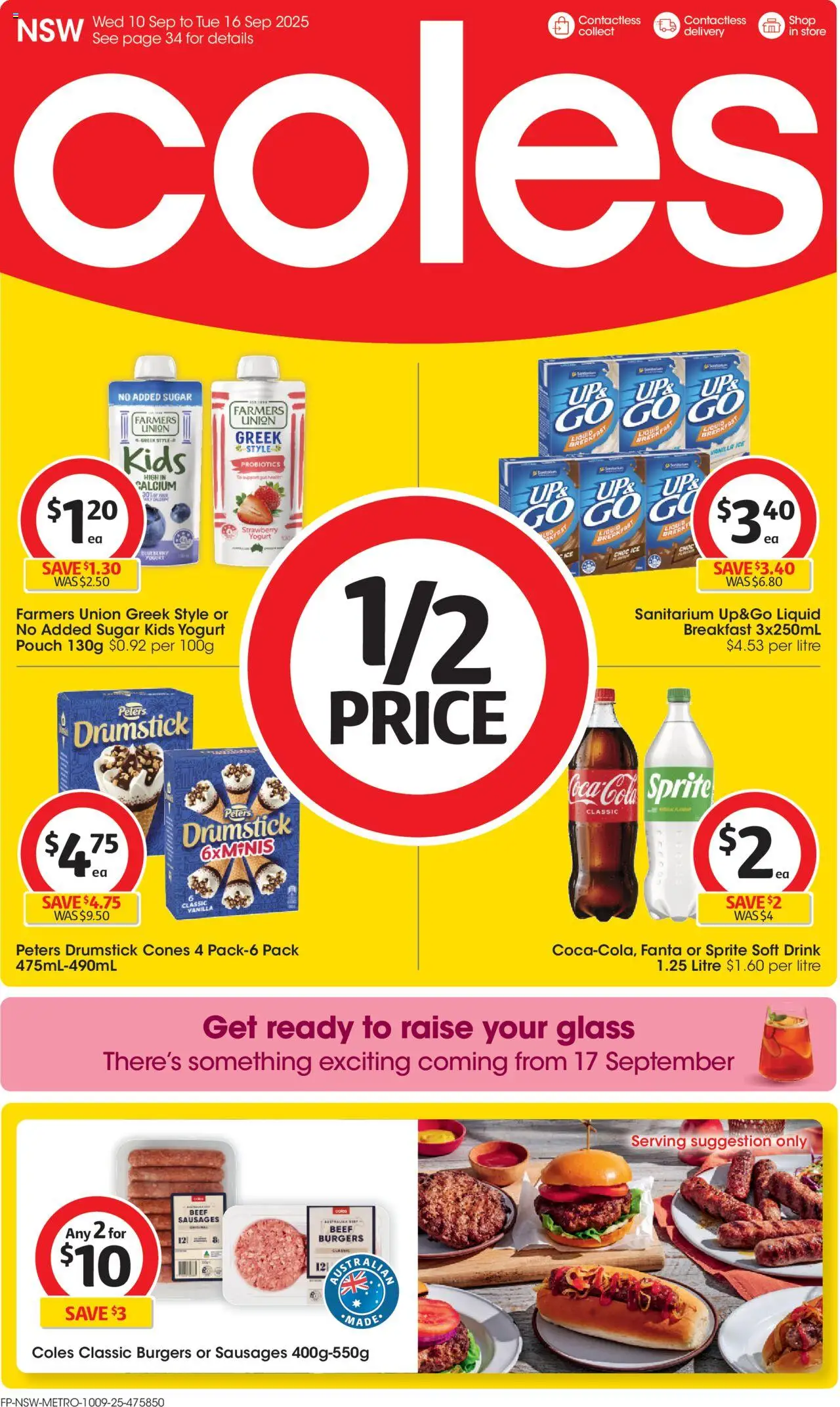 Coles catalogue valid from 10/09/2025 - page 1