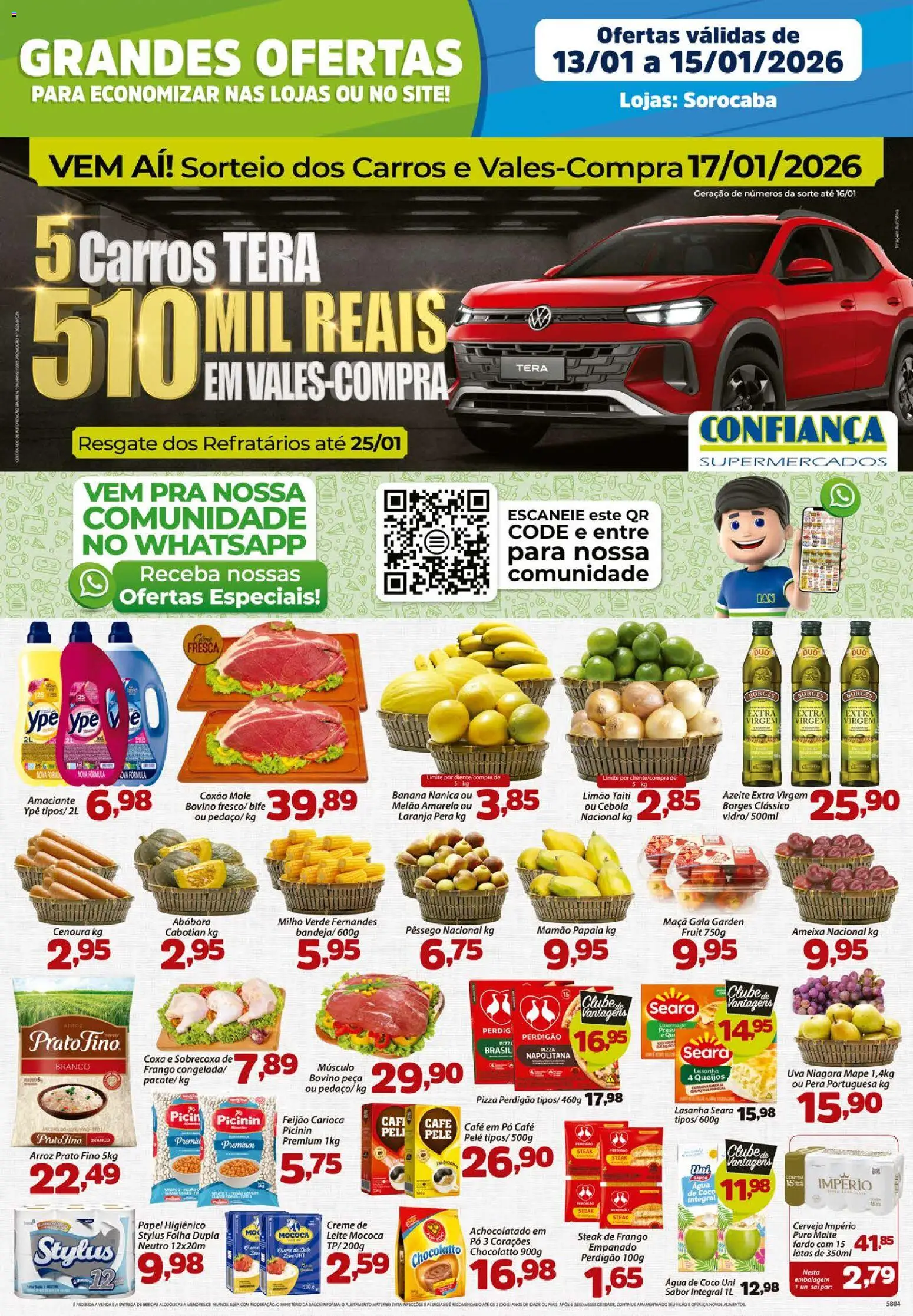 Pré-Visualização do folheto "Ofertas da semana" da loja Confiança válido a partir de 13/01/2026