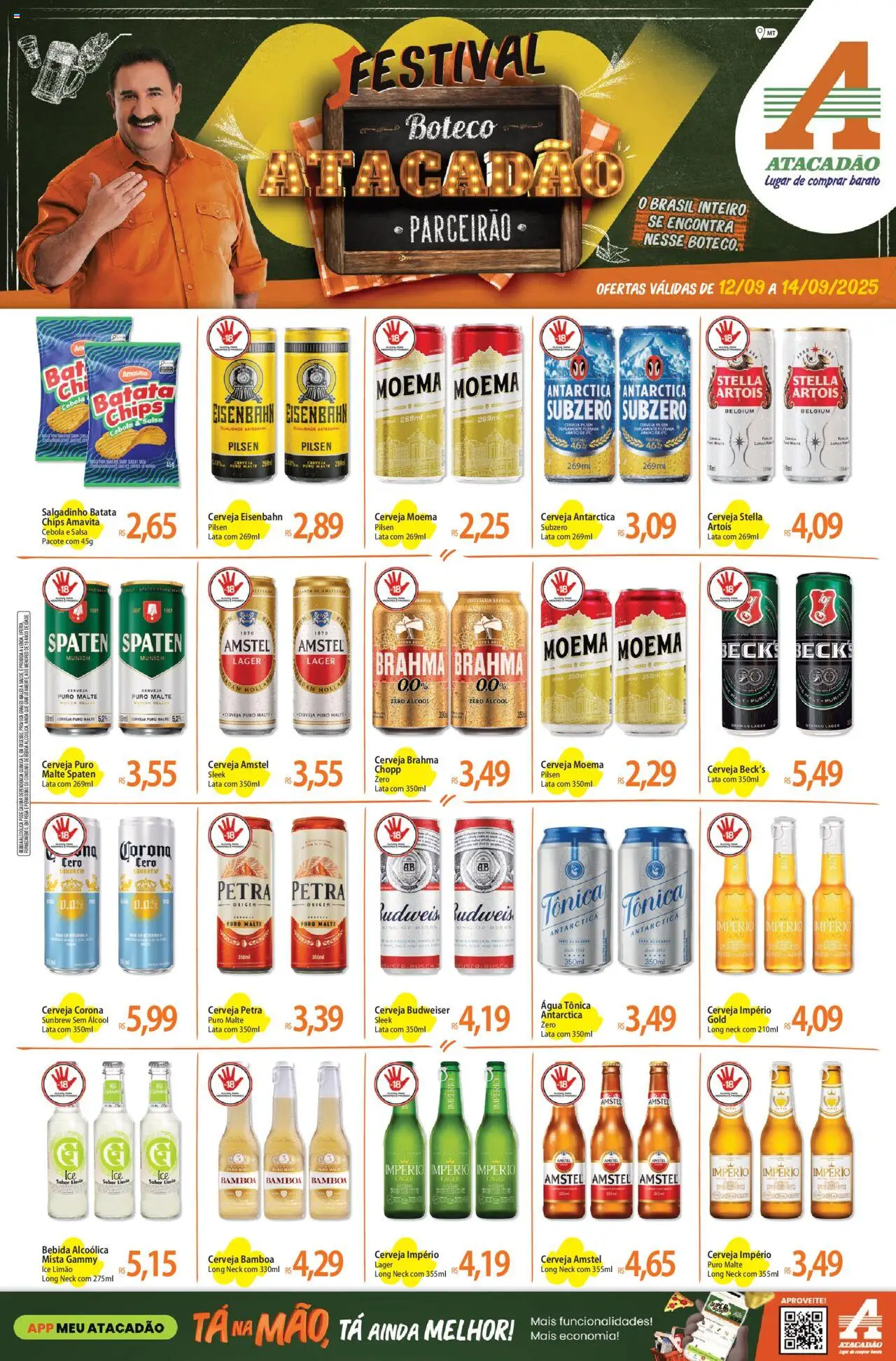 Atacadão folheto "Ofertas - MT" válido a partir de 12/09/2025 - número de página 1